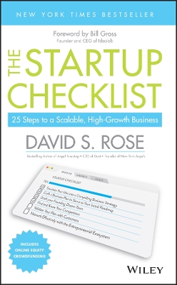 Book cover for The Startup Checklist