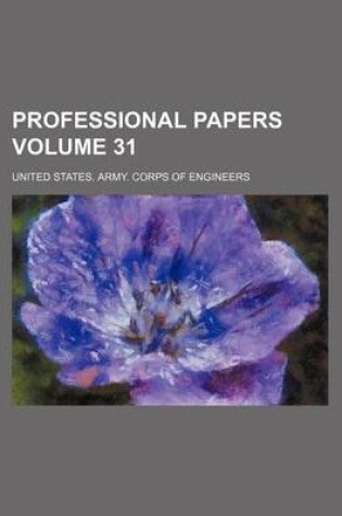 Cover of Professional Papers Volume 31