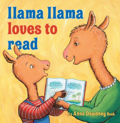 Book cover for Llama Llama Loves to Read