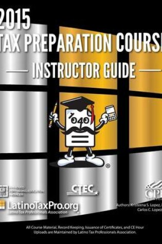 Cover of 2015 Tax Preparation Course Instructor Guide