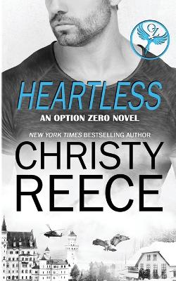 Book cover for Heartless, An Option Zero Novel