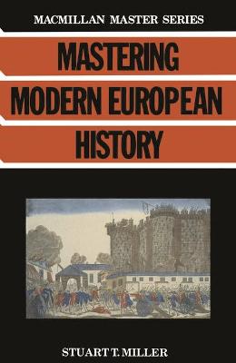 Cover of Mastering Modern European History