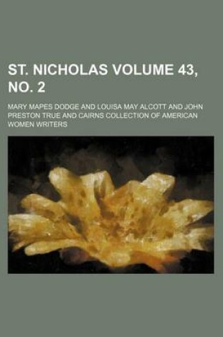 Cover of St. Nicholas Volume 43, No. 2
