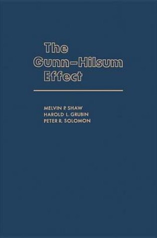 Cover of Gunn-Hilsum Effect