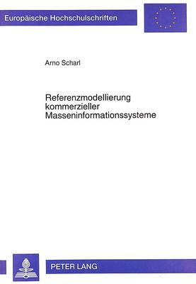 Book cover for Referenzmodellierung Kommerzieller Masseninformationssysteme