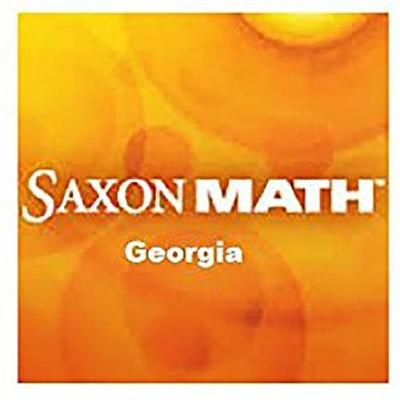 Cover of Saxon Math 3 Georgia