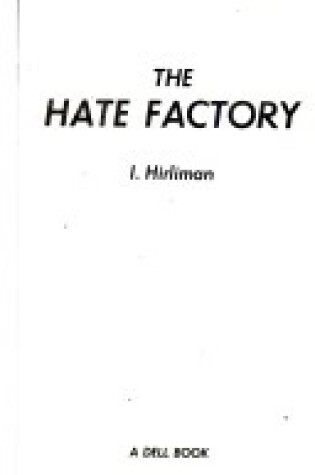 Cover of Hate Factory