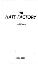 Book cover for Hate Factory