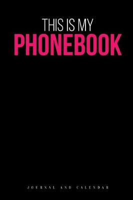 Book cover for This Is My Phonebook