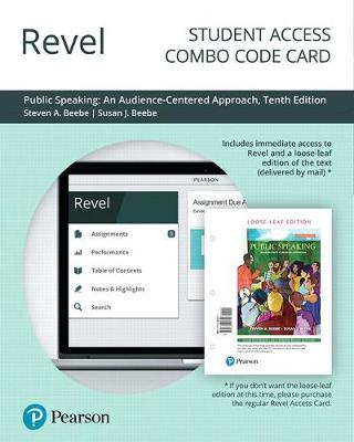 Book cover for Revel for Public Speaking