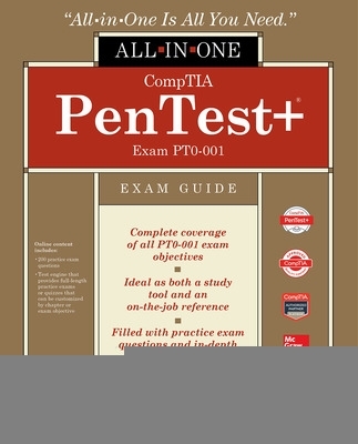 Book cover for CompTIA PenTest+ Certification All-in-One Exam Guide (Exam PT0-001)