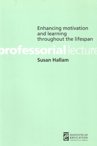 Cover of Enhancing motivation and learning throughout the lifespan