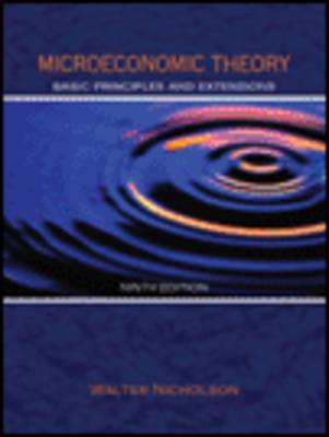 Cover of Microeconomic Theory