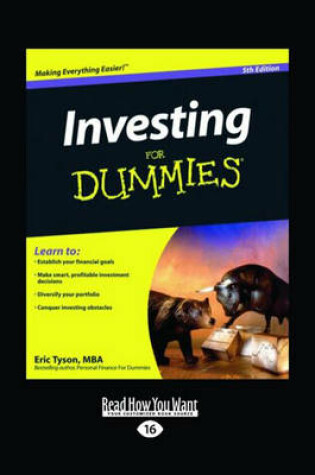 Cover of Investing for DummiesÂ®