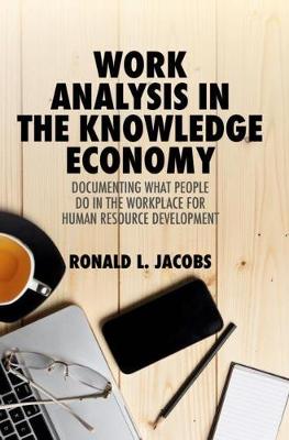 Book cover for Work Analysis in the Knowledge Economy