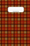 Book cover for Orange Mix Plaid Check Design