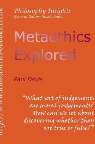 Cover of Metaethics Explored