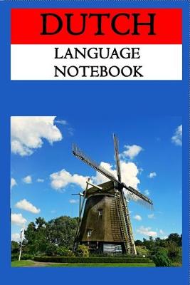 Book cover for Dutch language notebook