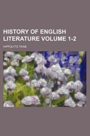 Cover of History of English Literature Volume 1-2