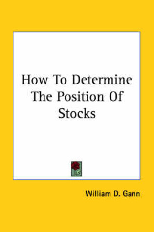 Cover of How to Determine the Position of Stocks