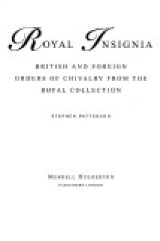 Cover of Royal Insignia