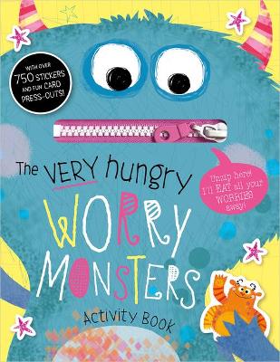 Book cover for The Very Hungry Worry Monsters Sticker Activity Book