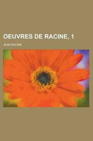 Cover of Oeuvres de Racine, 1