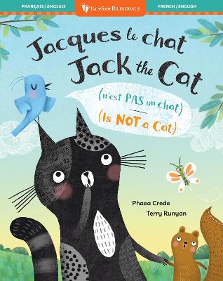 Book cover for Jet the Cat (Is Not a Cat) (Bilingual French & English)