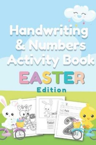 Cover of Handwriting and Numbers Activity Book Easter Edition