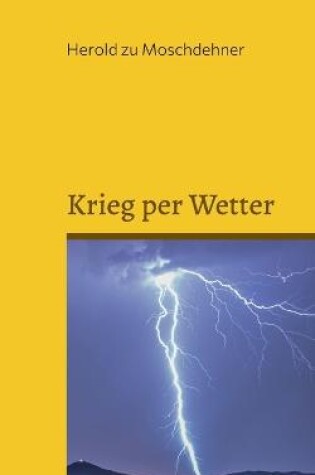 Cover of Krieg per Wetter