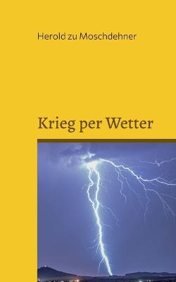 Book cover for Krieg per Wetter