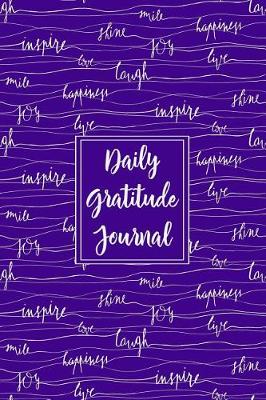 Cover of Gratitude Journal Inspiring Handwritten Words 7