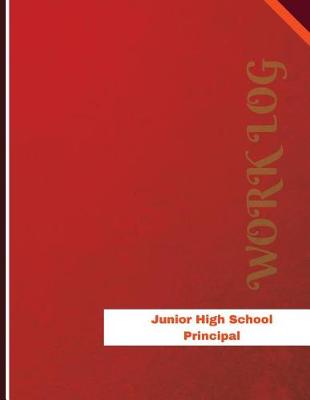 Book cover for Junior High School Principal Work Log