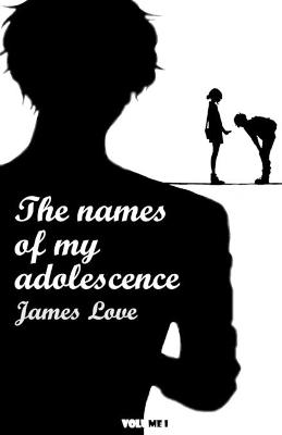 Book cover for The names of my adolescence