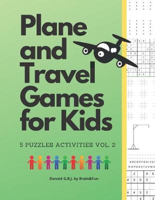 Book cover for Plane and Travel Games for Kids - Vol. 2