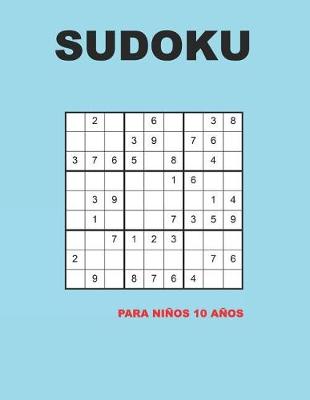 Book cover for Sudoku para niños 10 años