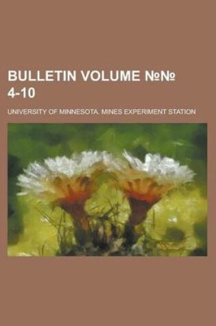 Cover of Bulletin Volume 4-10