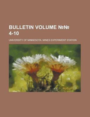 Book cover for Bulletin Volume 4-10