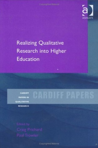 Cover of Realising Qualitative Research in Higher Education