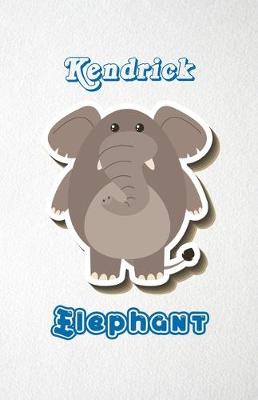 Book cover for Kendrick Elephant A5 Lined Notebook 110 Pages