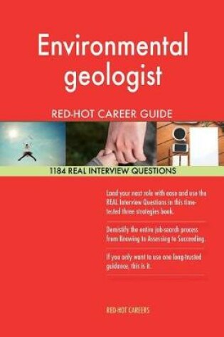 Cover of Environmental Geologist Red-Hot Career Guide; 1184 Real Interview Questions