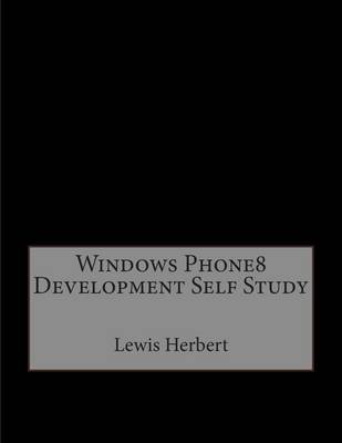 Book cover for Windows Phone8 Development Self Study