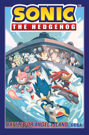 Cover of Sonic the Hedgehog, Vol. 3: Battle For Angel Island