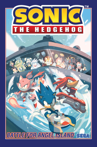 Cover of Sonic the Hedgehog, Vol. 3: Battle For Angel Island