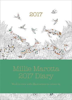 Book cover for Millie Marotta 2017 Diary