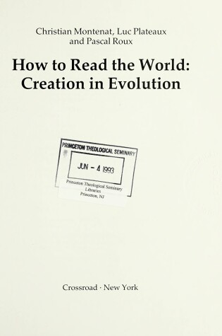 Cover of How to Read the World