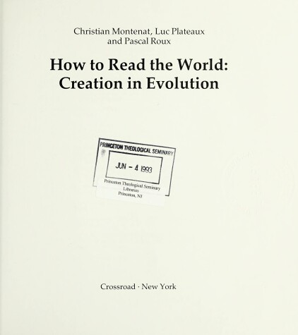 Cover of How to Read the World