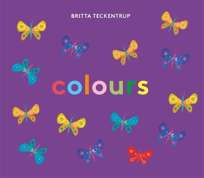 Book cover for Britta Teckentrup's Colours