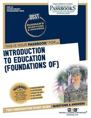 Book cover for Introduction to Education (Foundations Of) (Dan-22)