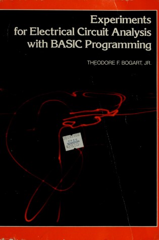 Cover of Experiments for Electrical Circuit Analysis with Basic Programming